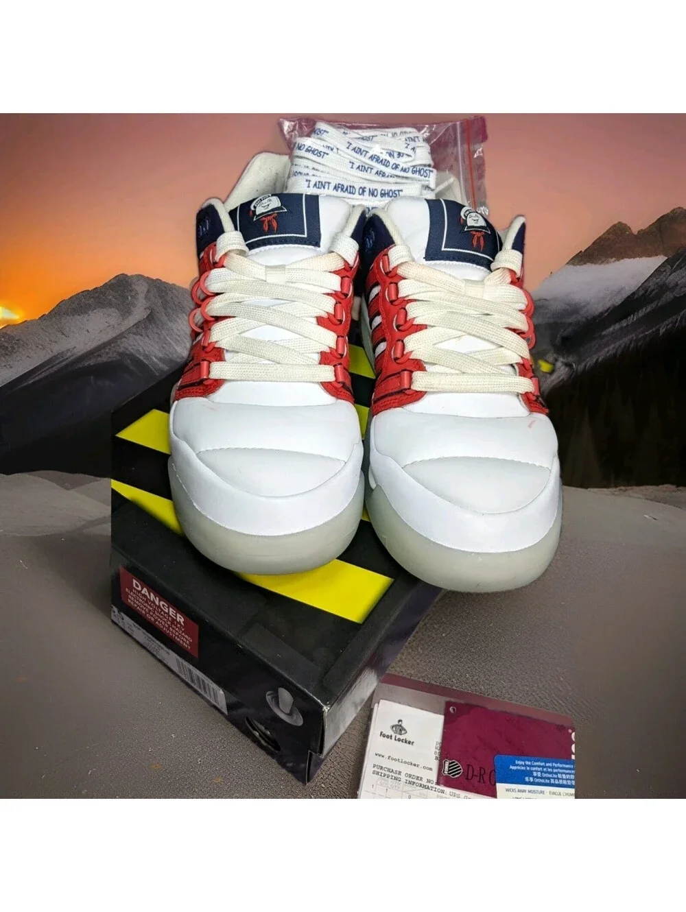 Ghostbusters 35th Limited Edition K-Swiss SI-18 Mr Stay Puft Shoes Mens 8.5 41.5